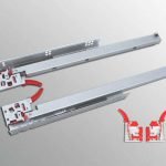 MARSUN Soft-Close Slider with Locking Pegs 450mm