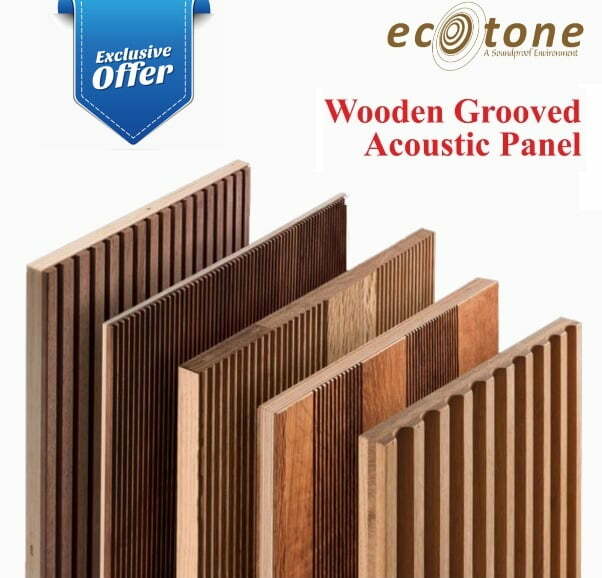 Ecotone Wooden Grooved Acoustic Panel 18mm 8*4 29-3