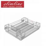 Slimline Cutlery Basket Wire 15"x"20"x"4