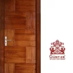 GUNTIER Veneer 0105 12"Oak Wood Lamella Door