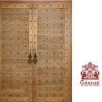 GUNTIER 0609 Solid Wood Designer Door 3"C.P.Teak Wood With Carving